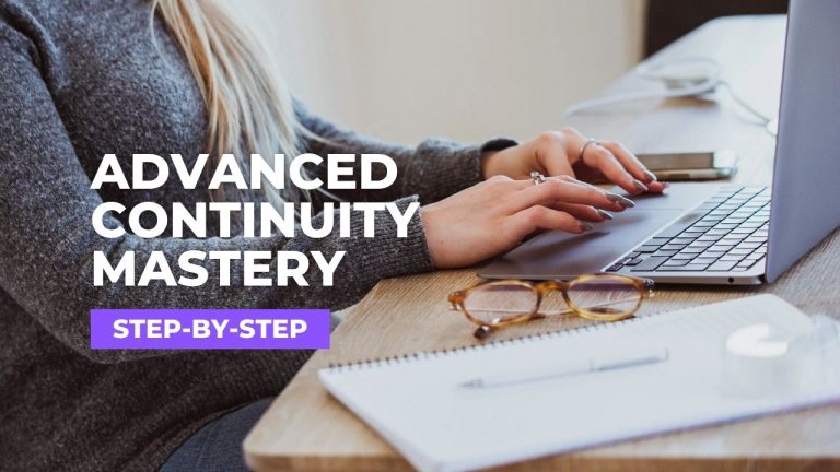 Advanced Continuity Mastery 2