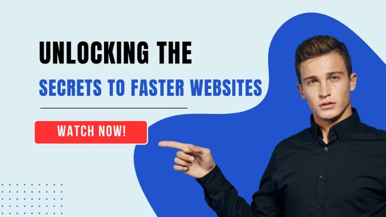 Unlocking the Secrets to Faster Websites